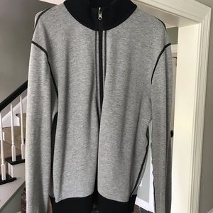 Hugo Boss reversible full zip sweater